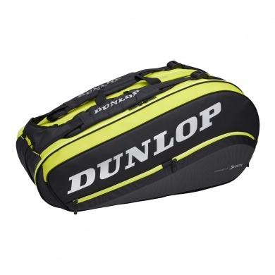 Dunlop Tennis Racketbag Srixon SX Performance Thermo (Racket bag, 3 main compartments) black/yellow 8-pack